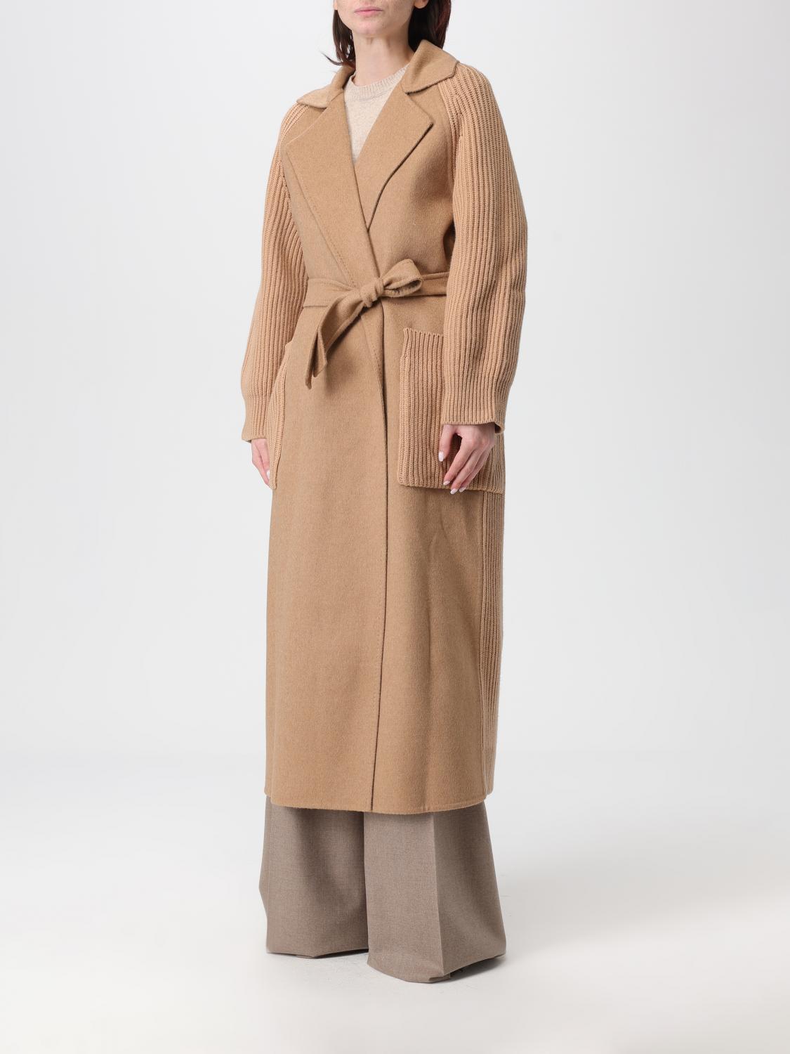 Max Mara Coat Woman Beige MAX MARA