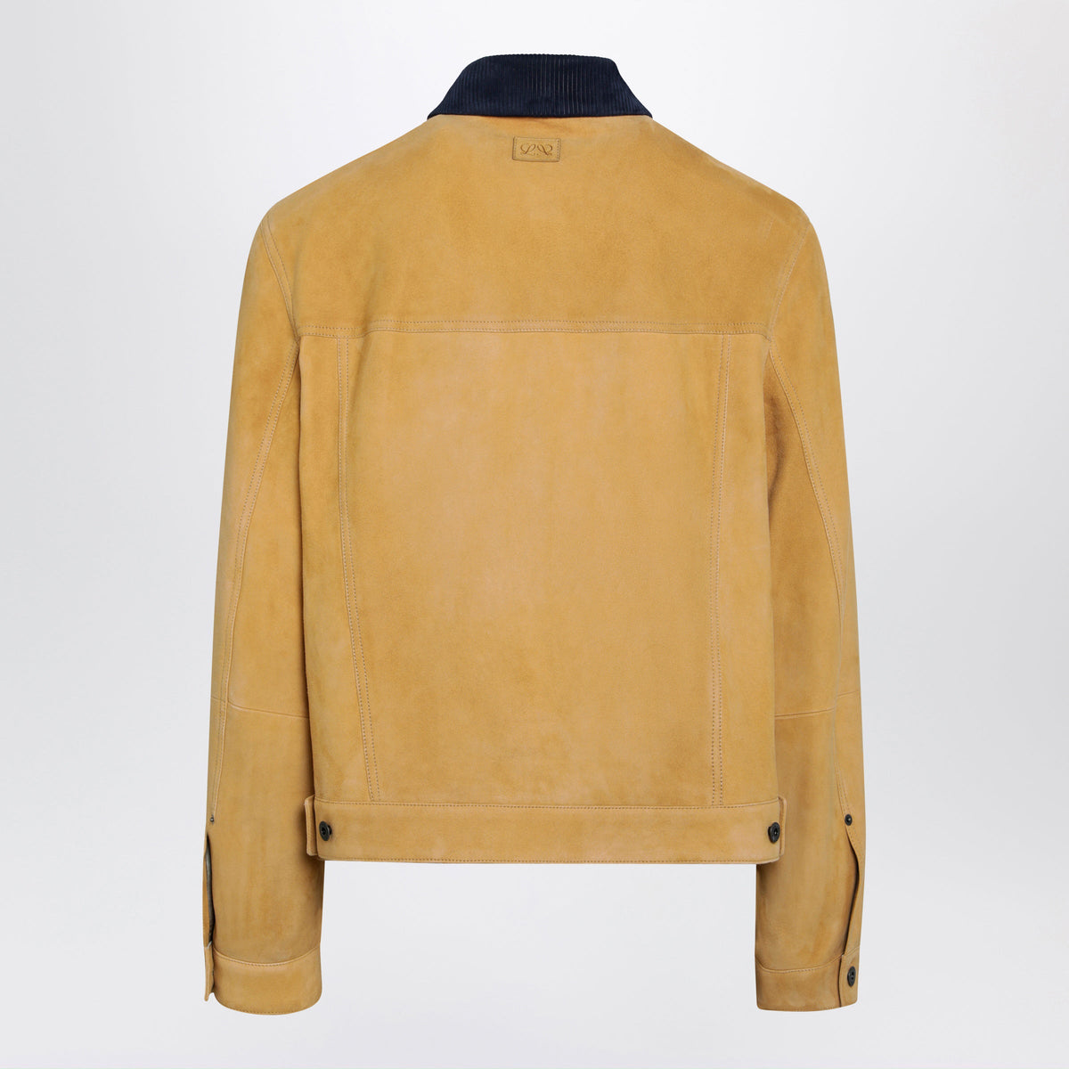 Loewe Camel-Coloured Suede Jacket Men LOEWE