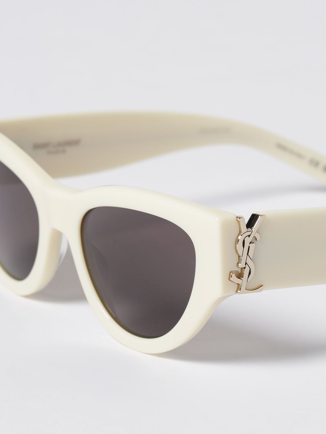 Saint Laurent Sunglasses Woman White SAINT LAURENT