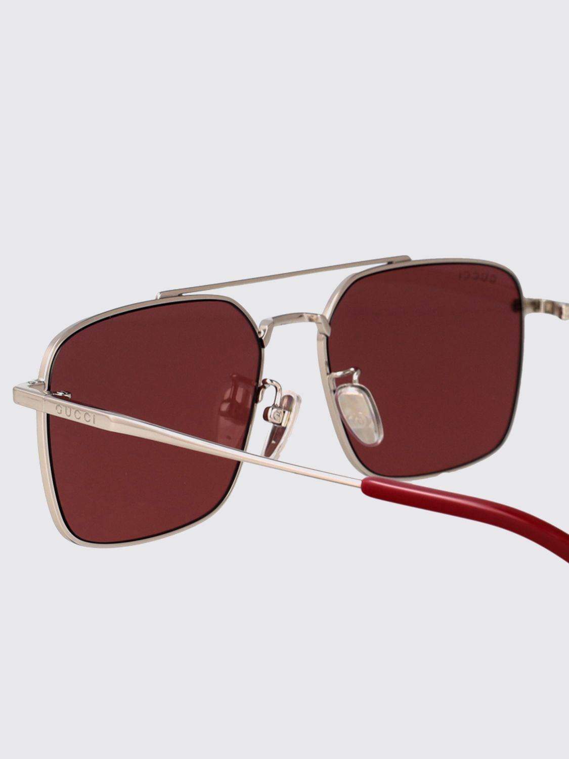 Gucci Sunglasses Men Silver GUCCI