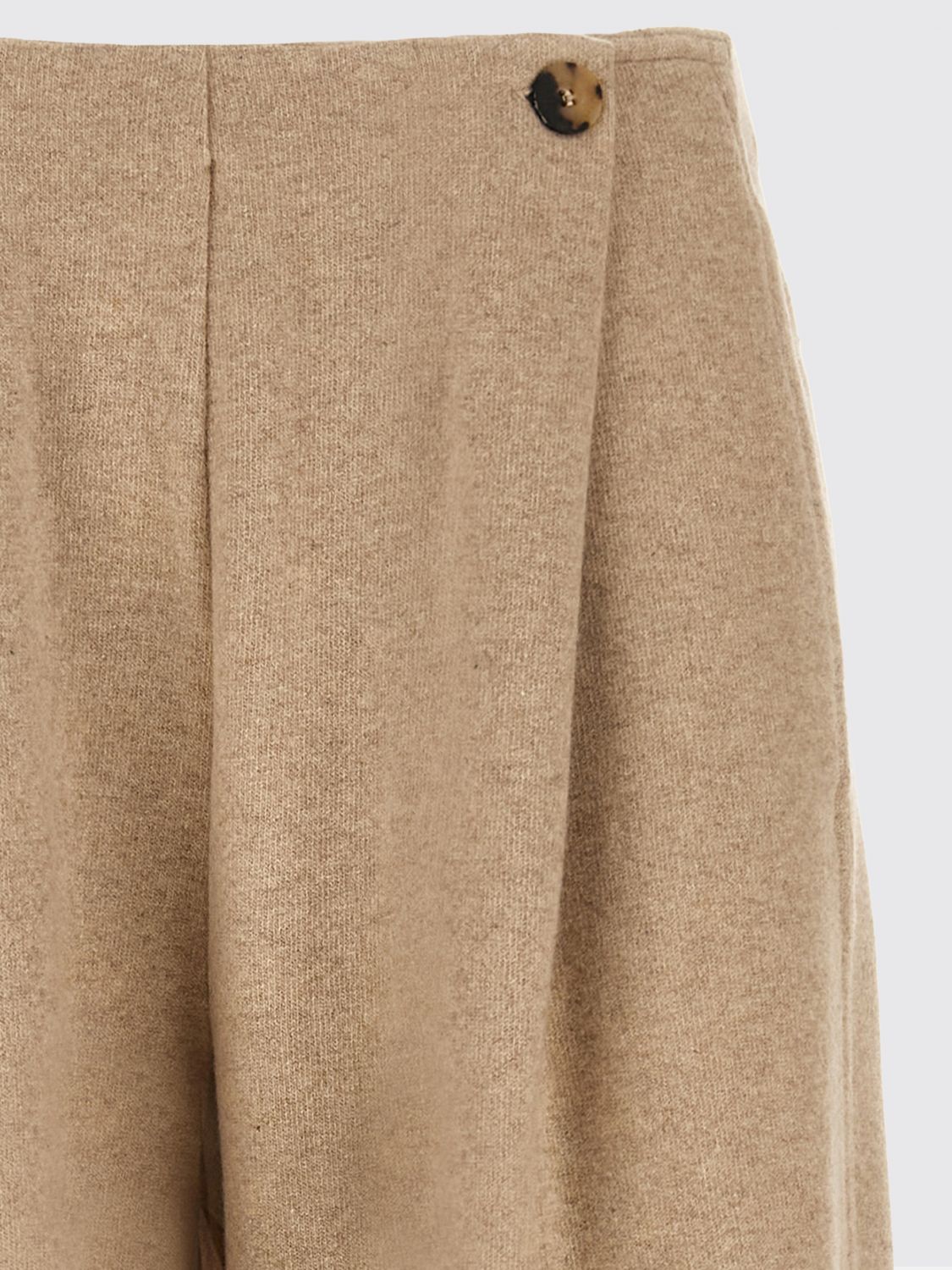 Max Mara Pants Woman Sand MAX MARA