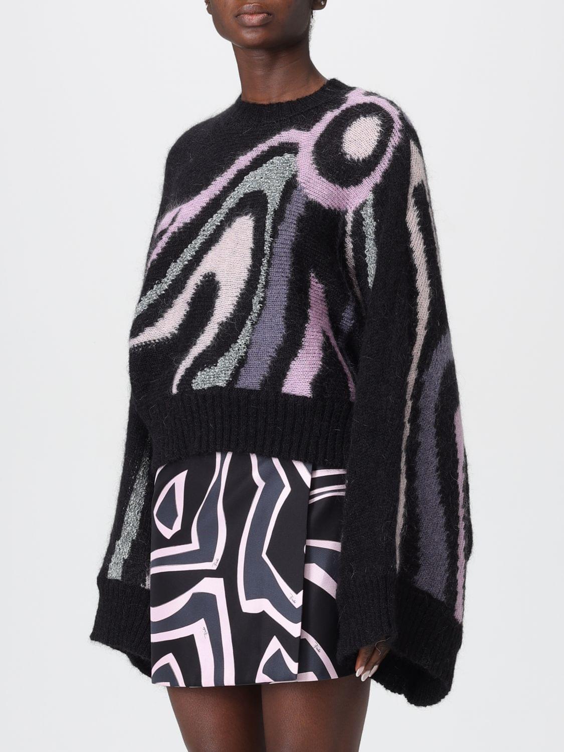 Pucci Sweater Woman Black PUCCI