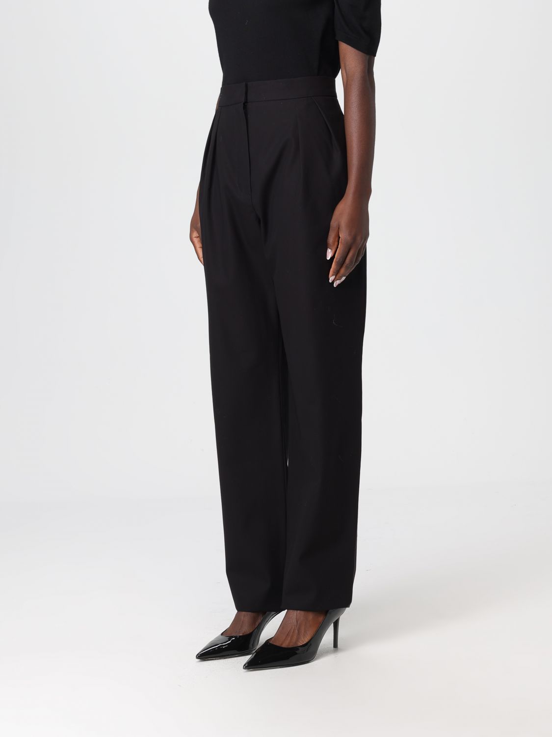 Max Mara Pants Woman Black MAX MARA