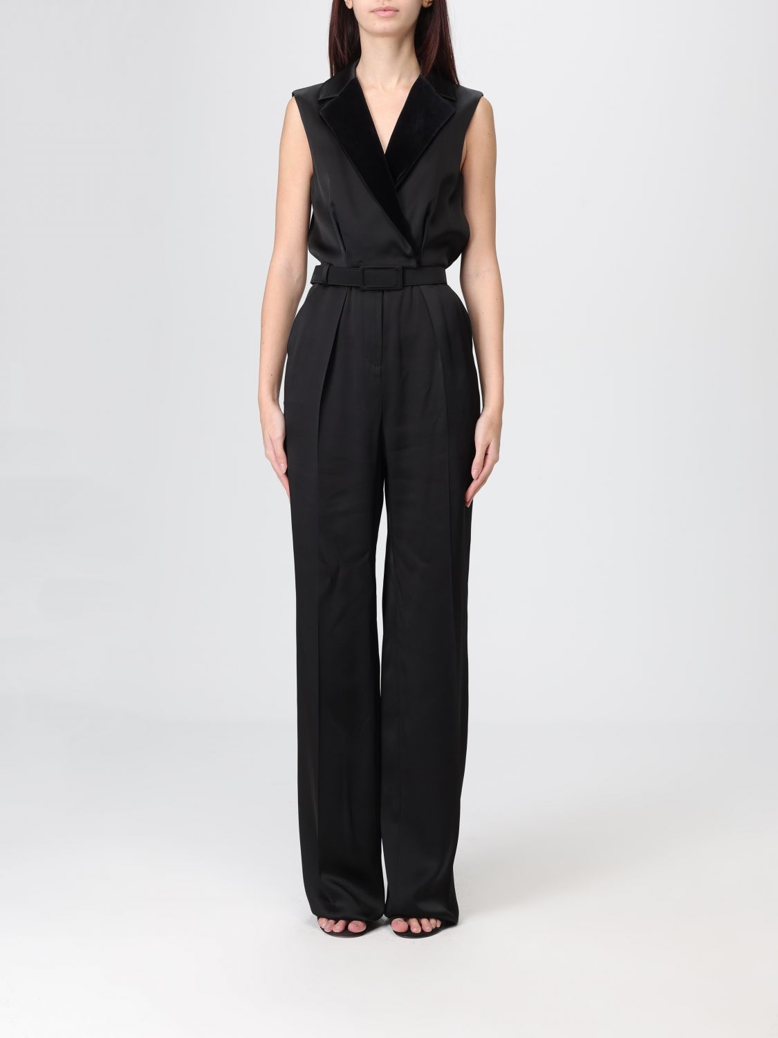 Max Mara Studio Jumpsuit Woman Black MAX MARA STUDIO