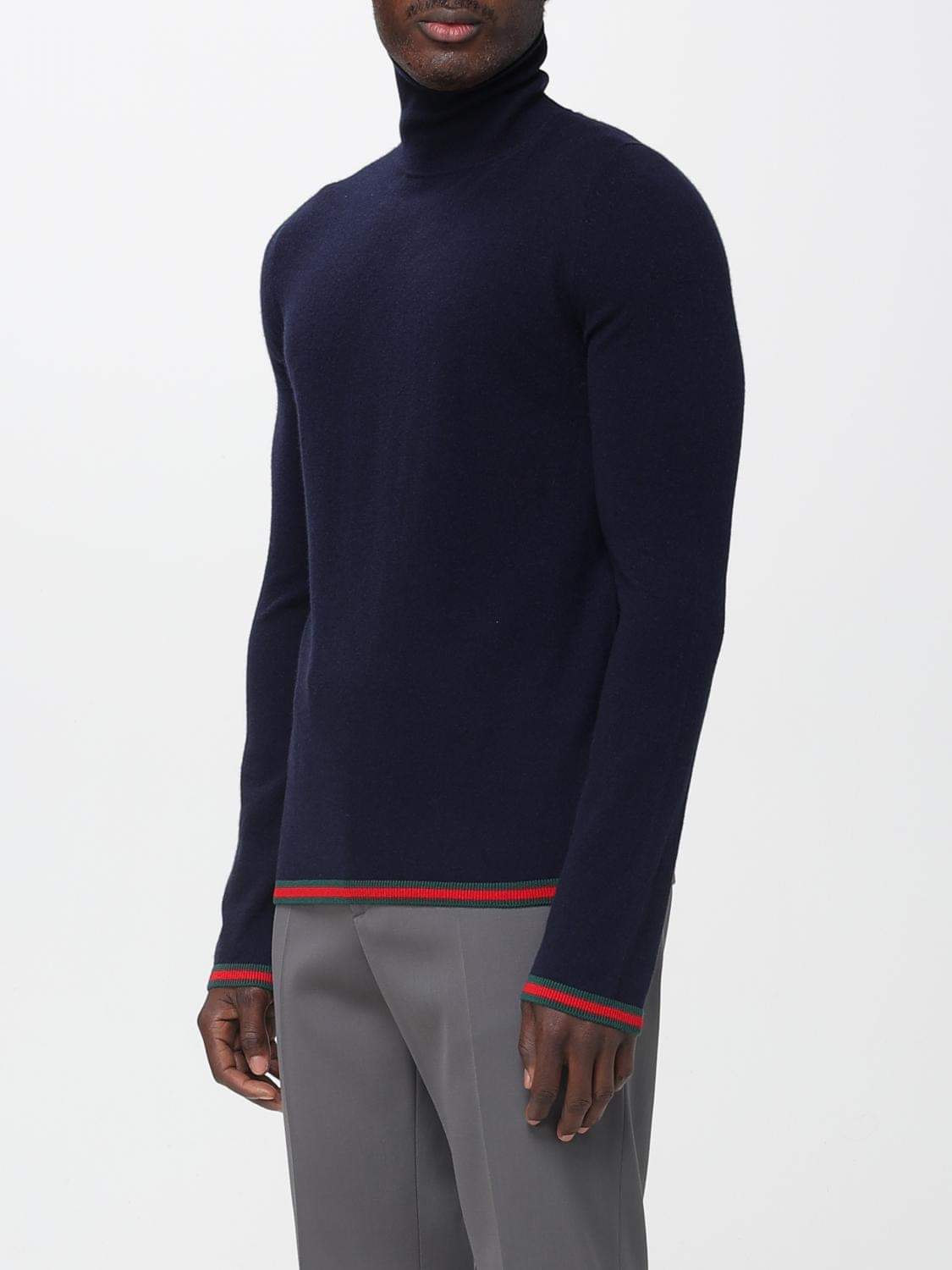 Gucci Sweater Men Blue GUCCI