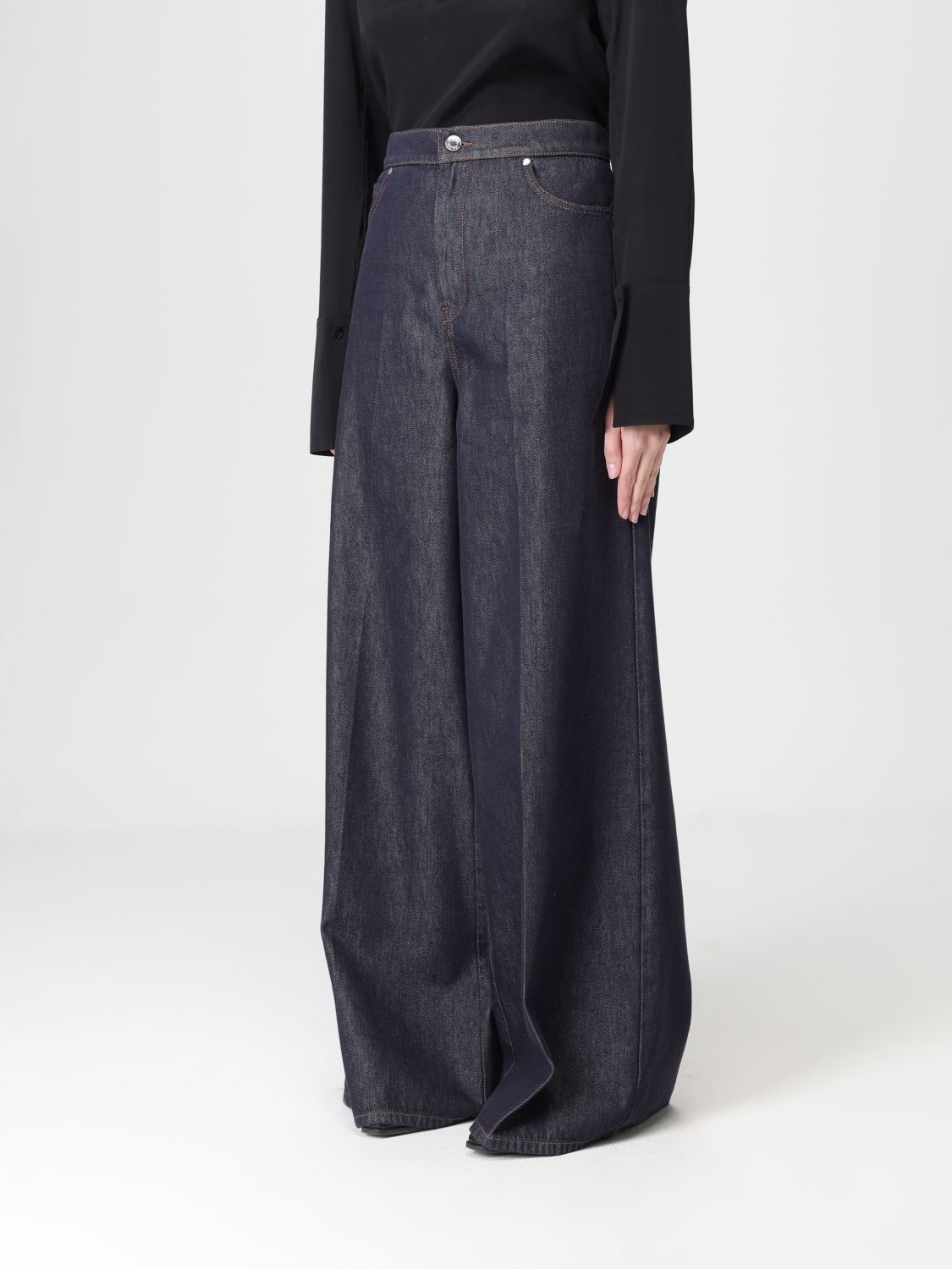 Max Mara Jeans Woman Blue MAX MARA