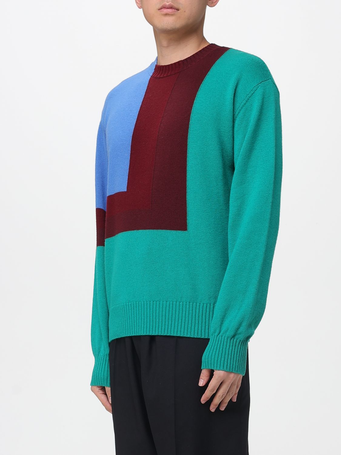 Loewe Sweater Men Burgundy