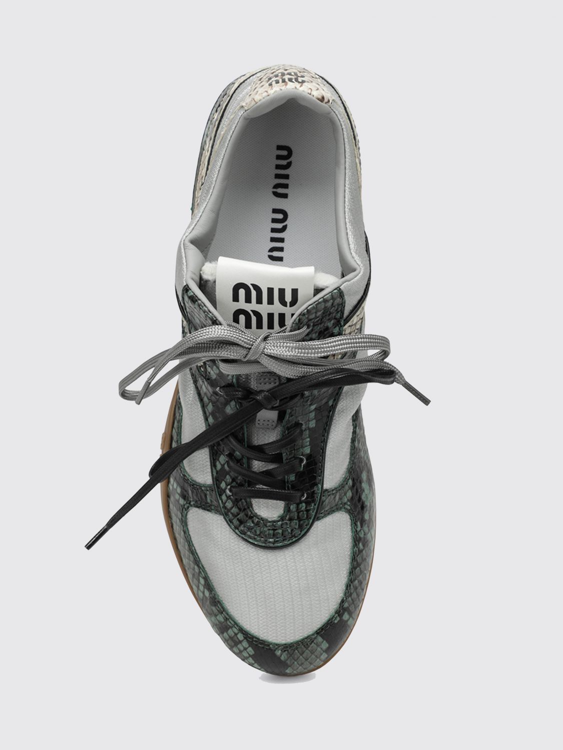 Miu Miu Sneakers Woman Grey MIU MIU