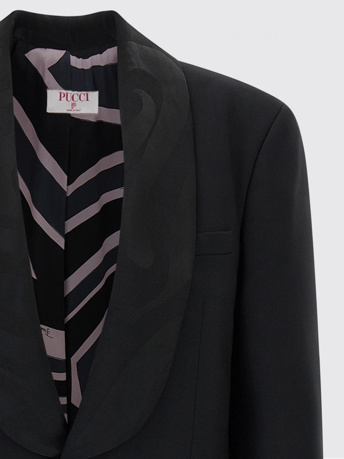 Pucci Jacket Woman Black PUCCI