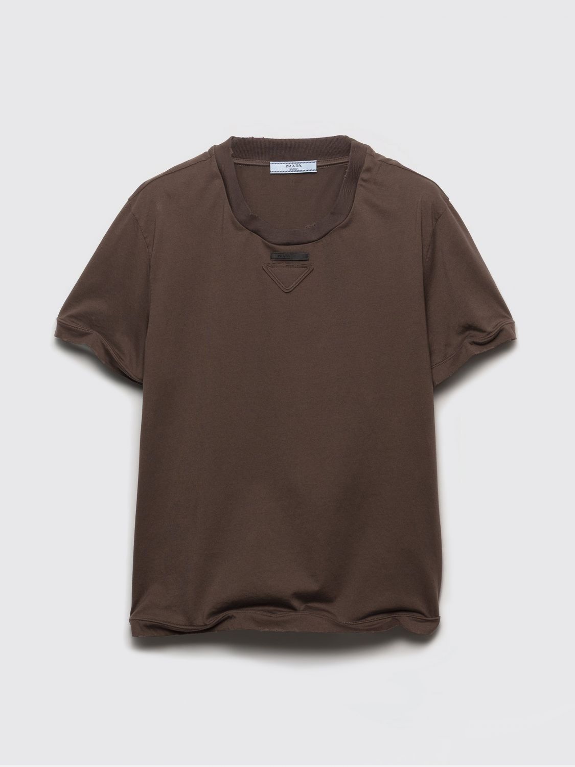 Prada T-Shirt Woman Cocoa PRADA