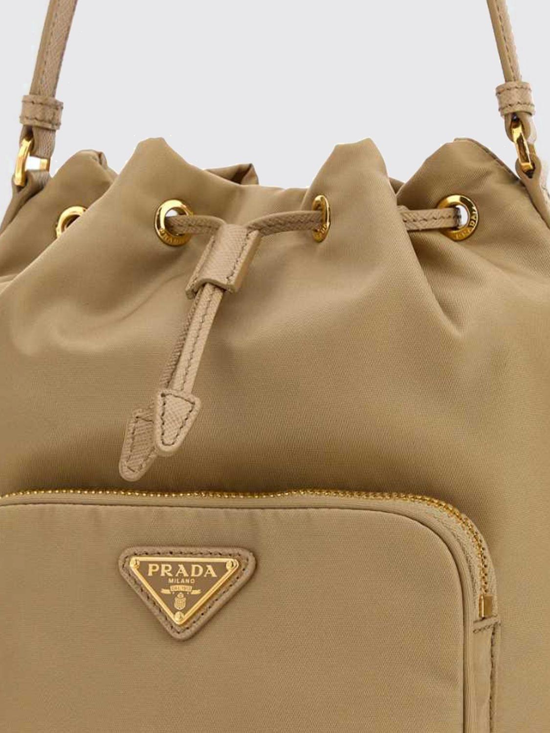 Prada Mini Bag Woman Camel PRADA