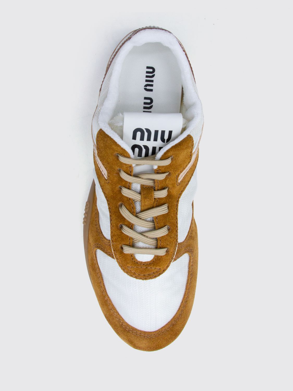 Miu Miu Sneakers Woman Brown MIU MIU