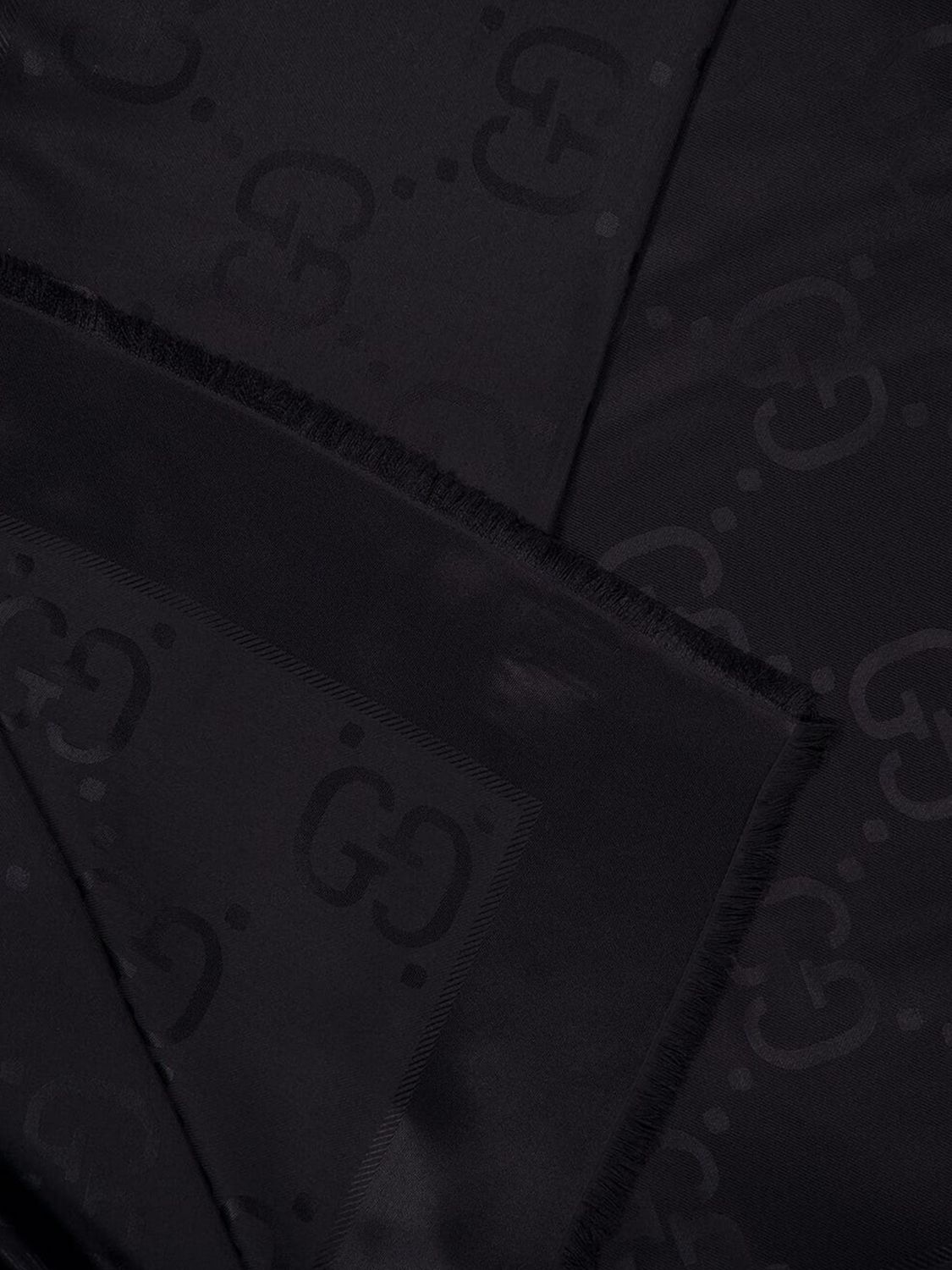 Gucci Scarf Woman Black GUCCI