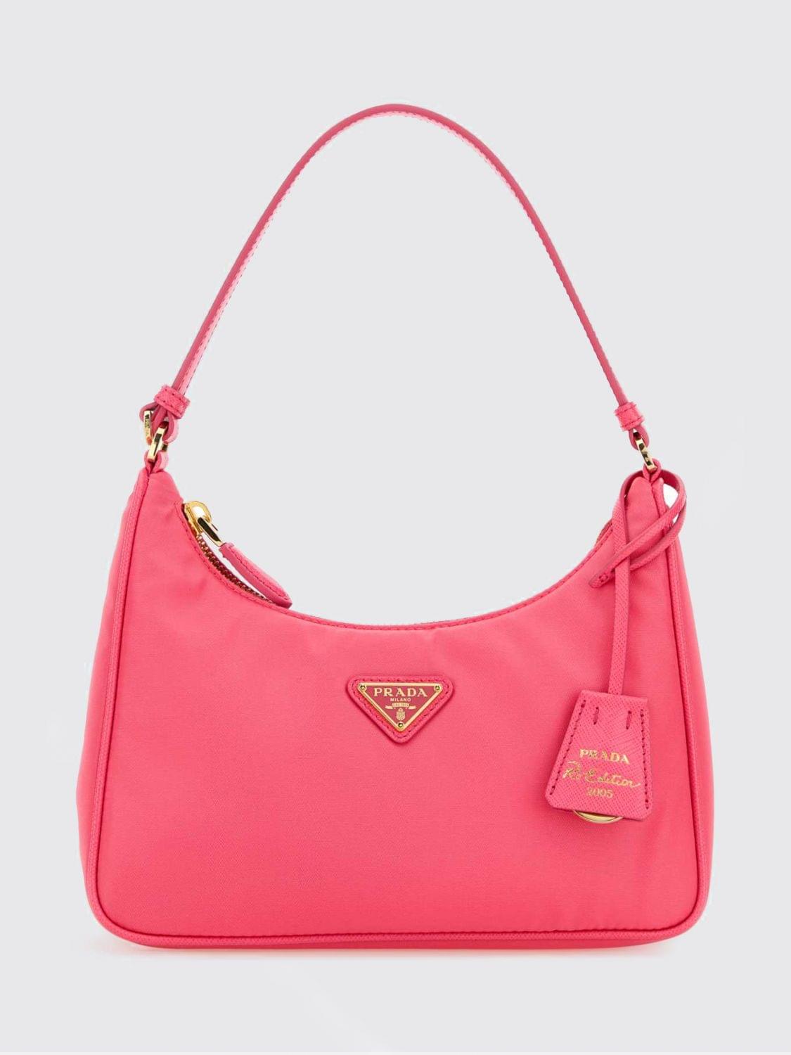 Prada Women Prada Women Re-Edition 2005 Bag Prada In Re-Nylon And Saffiano Leather PRADA