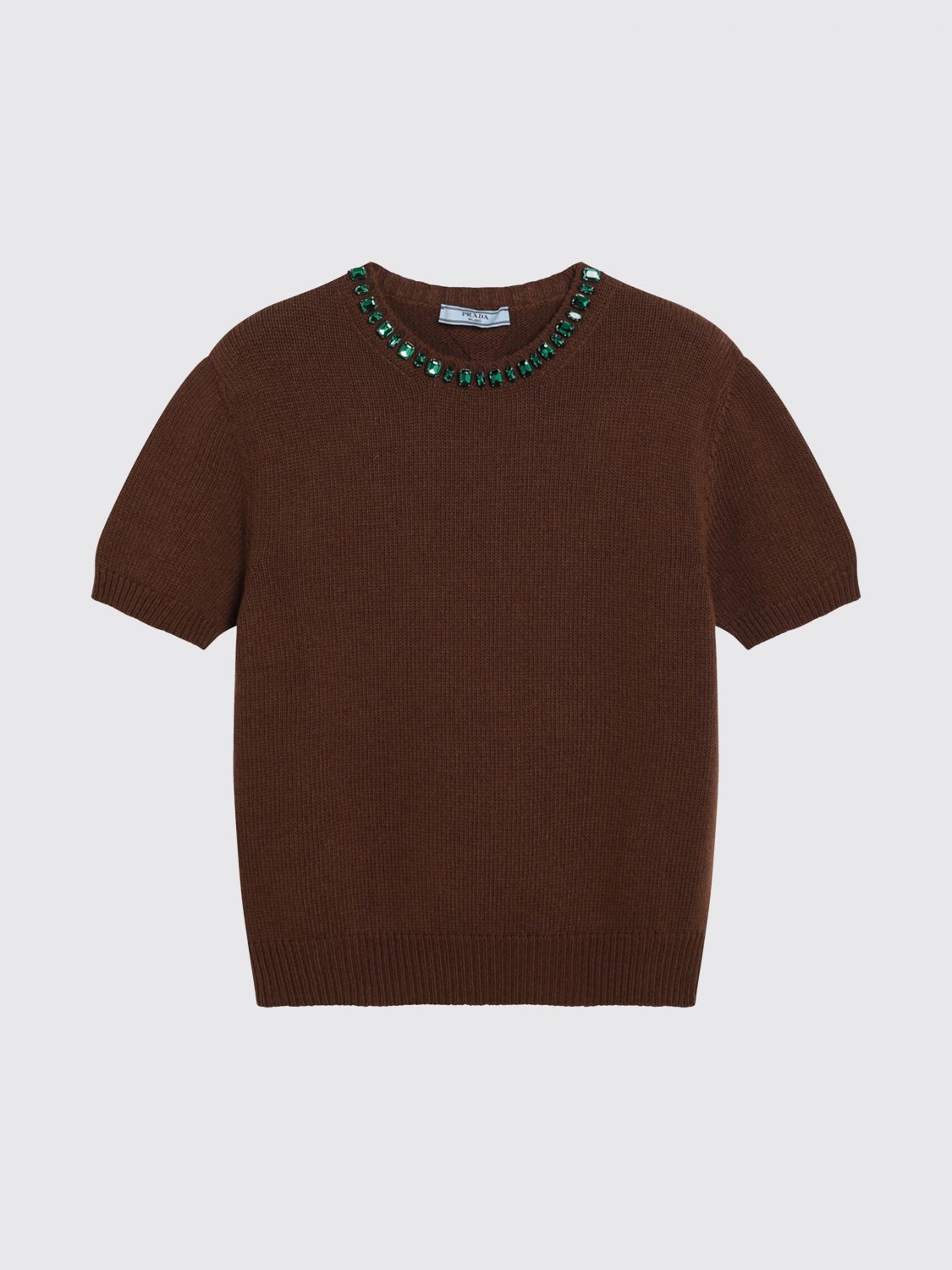 Prada Sweater Woman Brown PRADA