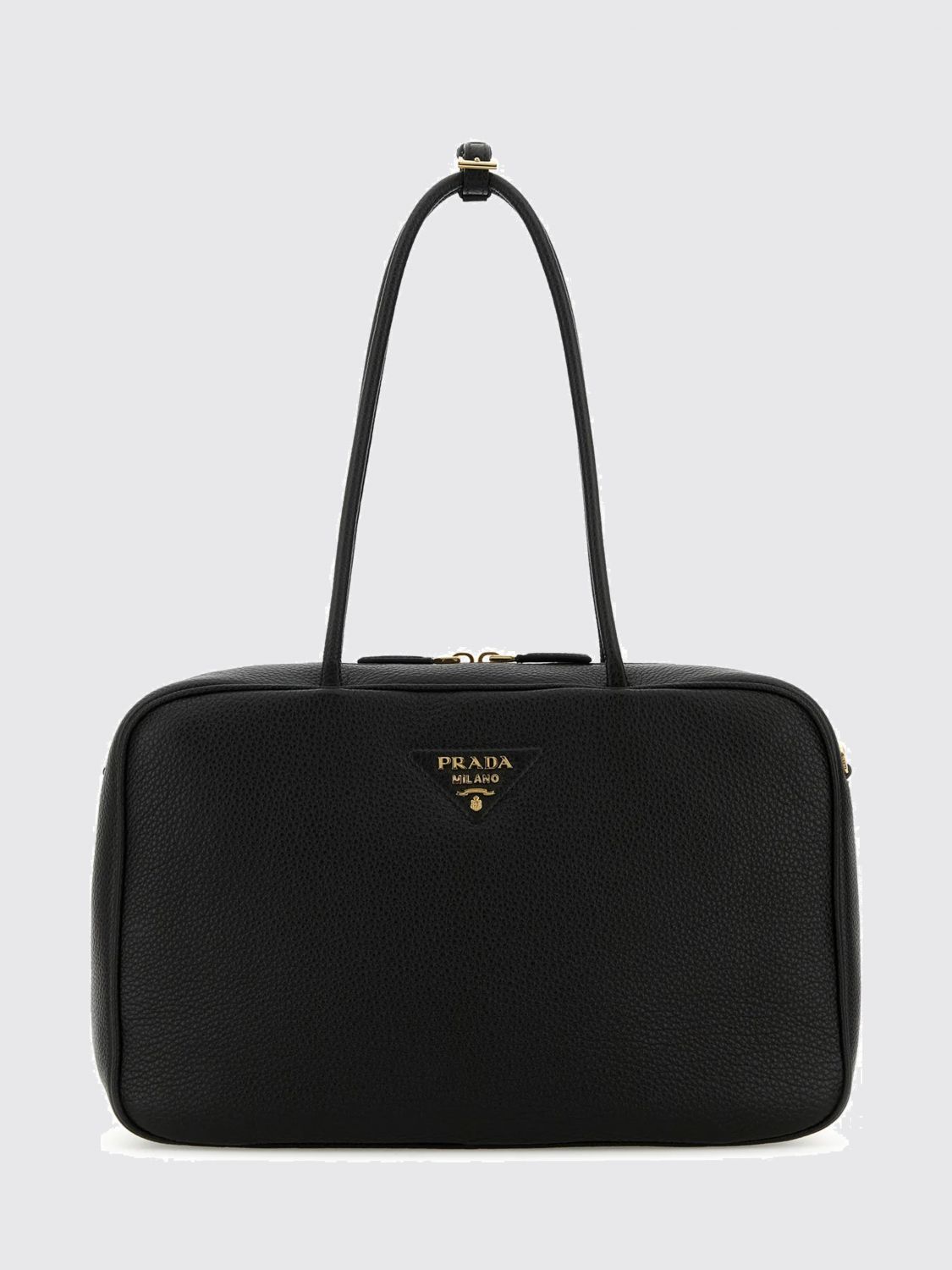 Prada Women Prada Triangle Bag In Grained Leather PRADA