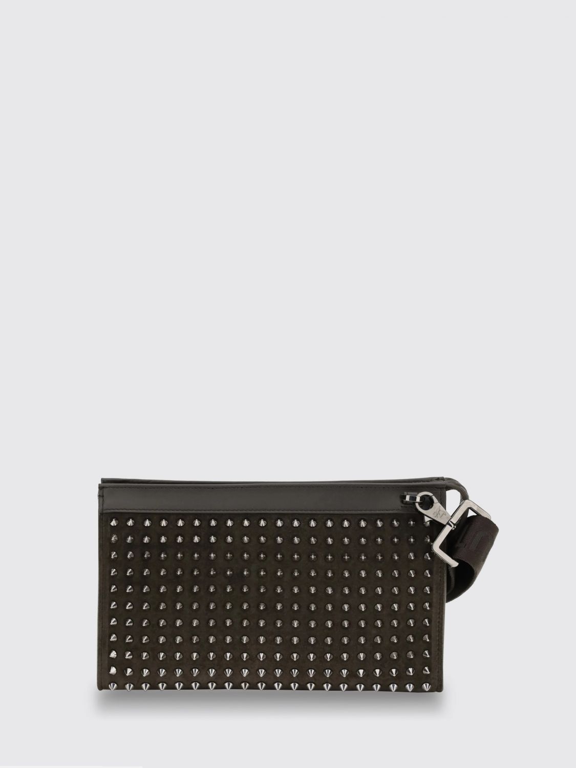Christian Louboutin Men Christian Louboutin Funky Leather Clutch With All-Over Studs CHRISTIAN LOUBOUTIN