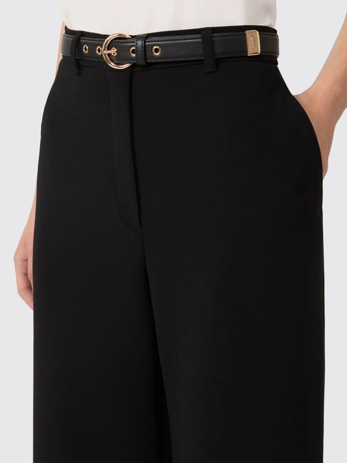 Max Mara Studio Pants Woman Black MAX MARA STUDIO