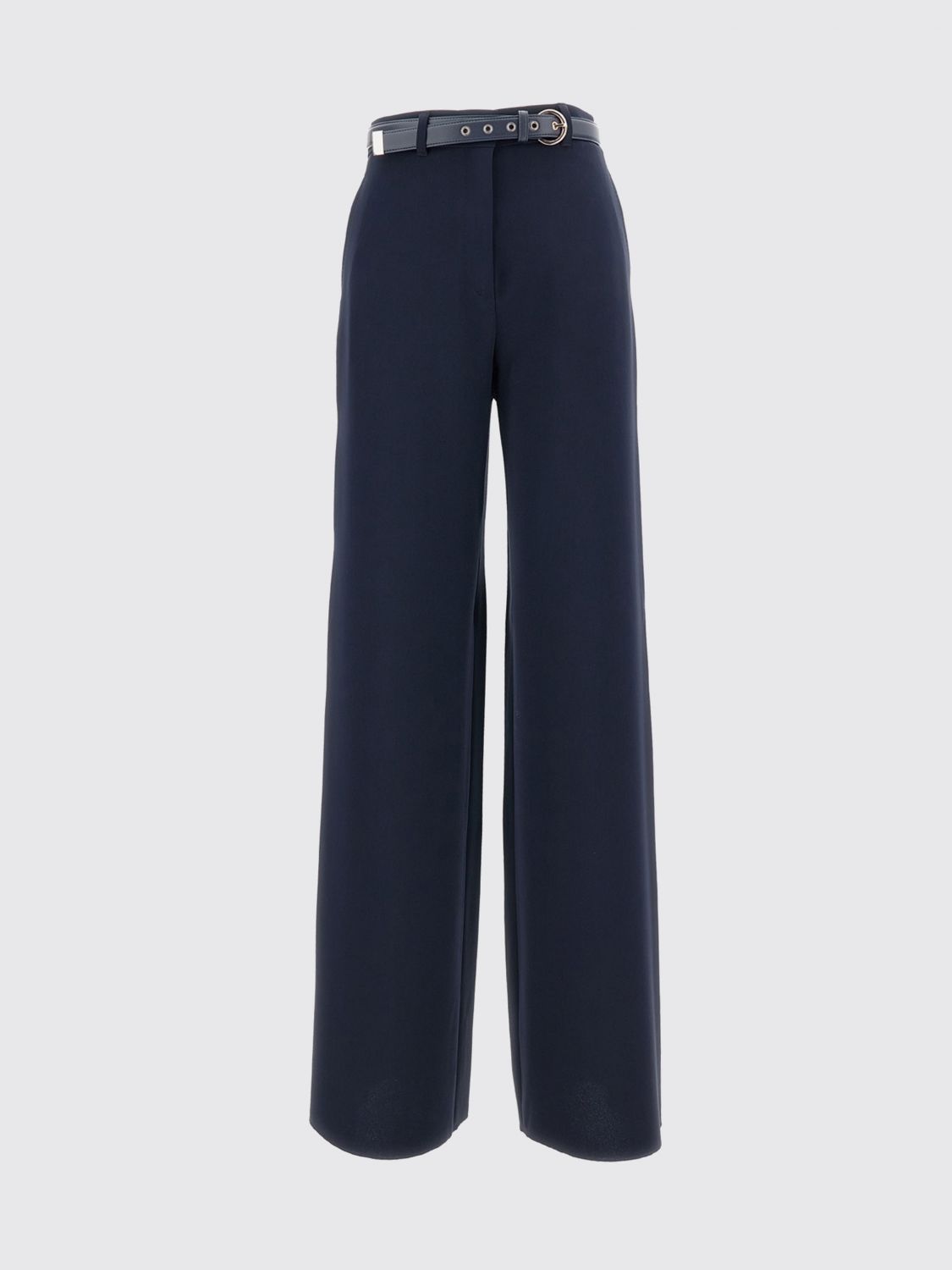 Max Mara Studio Pants Woman Blue MAX MARA STUDIO