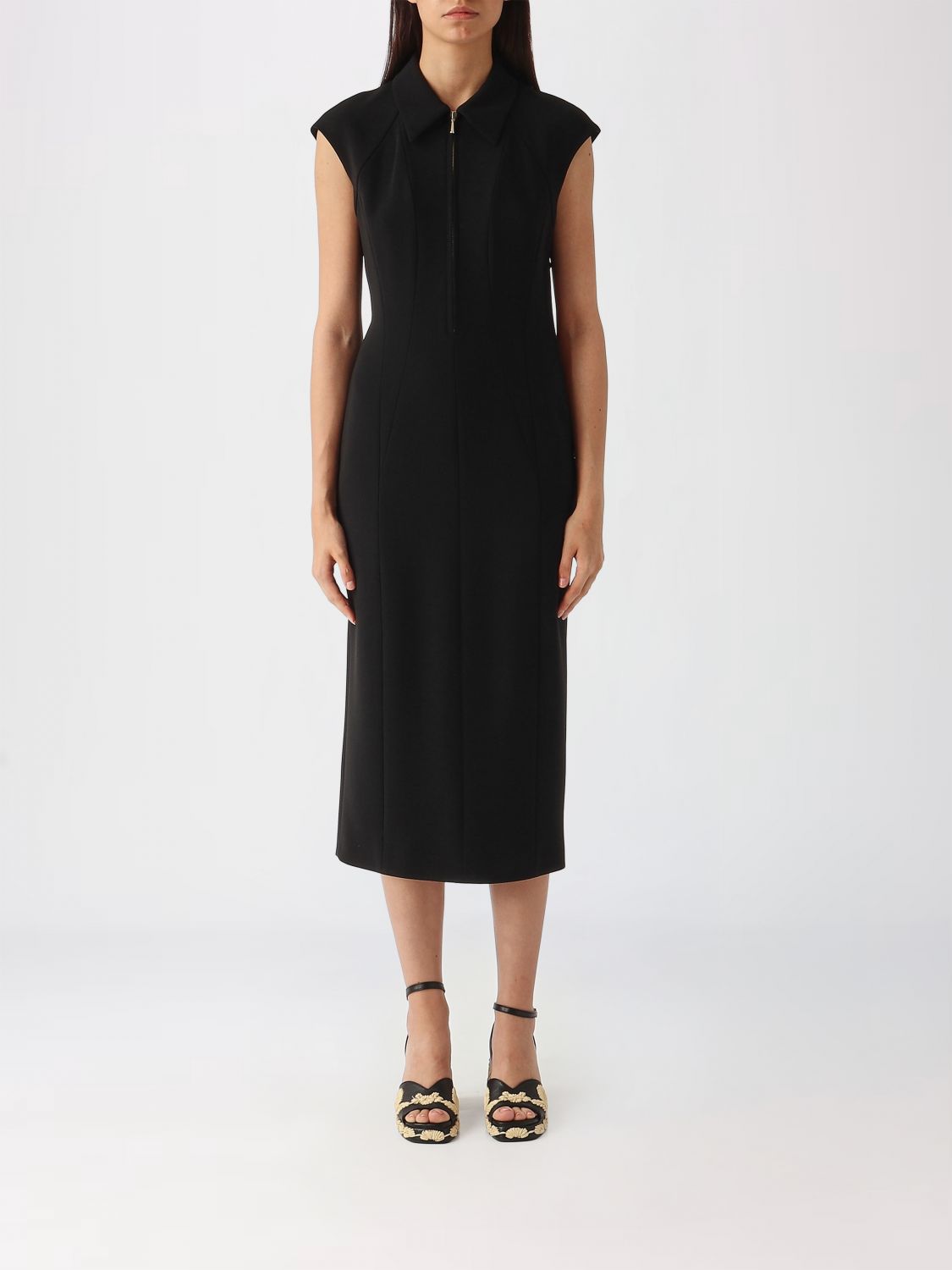 Max Mara Studio Dress Woman Black MAX MARA STUDIO