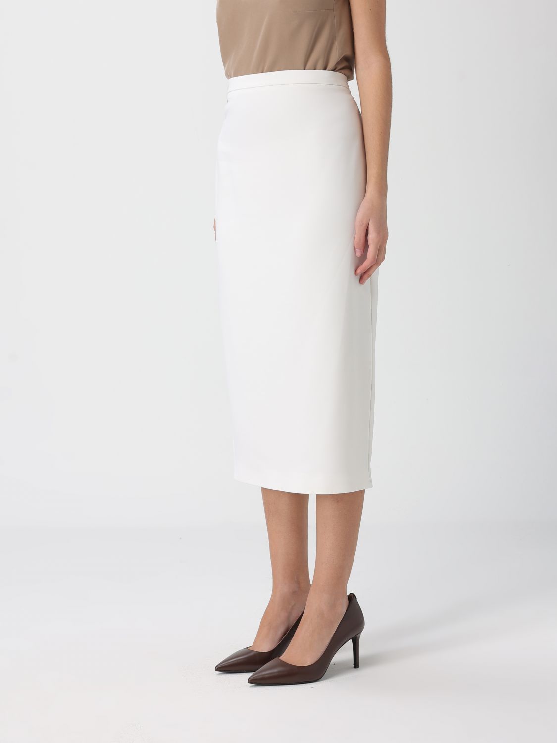 Max Mara Skirt Woman White MAX MARA
