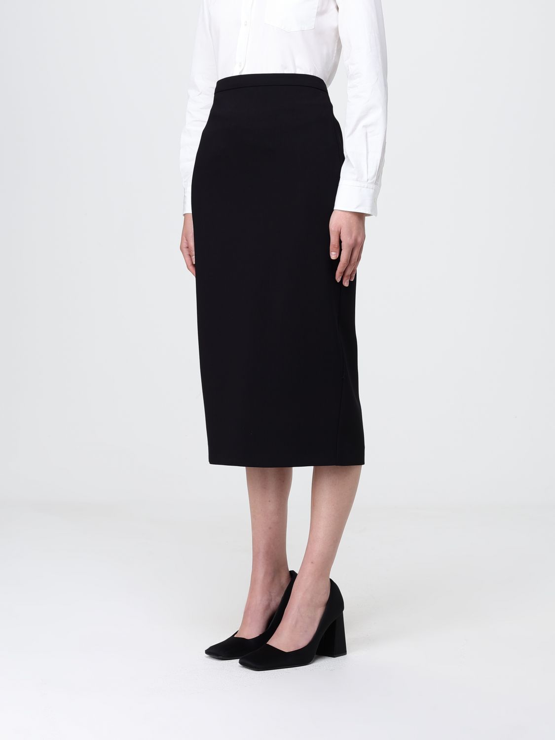 Max Mara Skirt Woman Black MAX MARA
