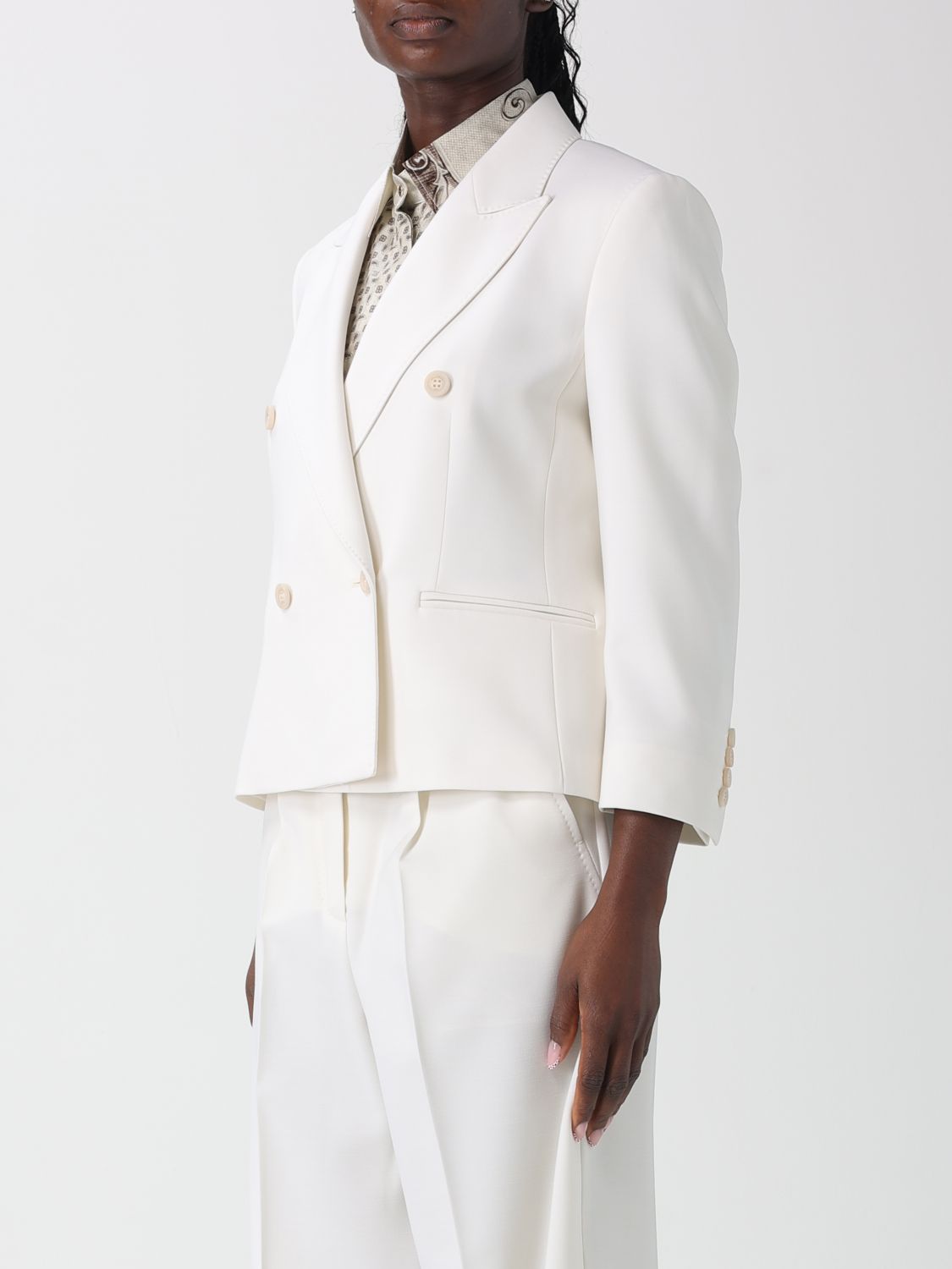 Max Mara Jacket Woman White MAX MARA