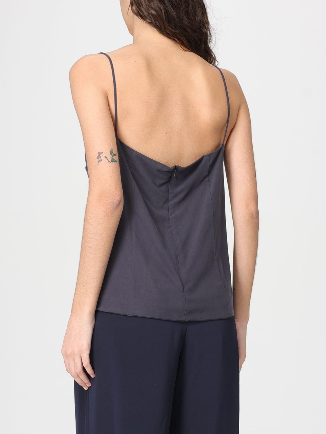 Max Mara Top Woman Grey MAX MARA