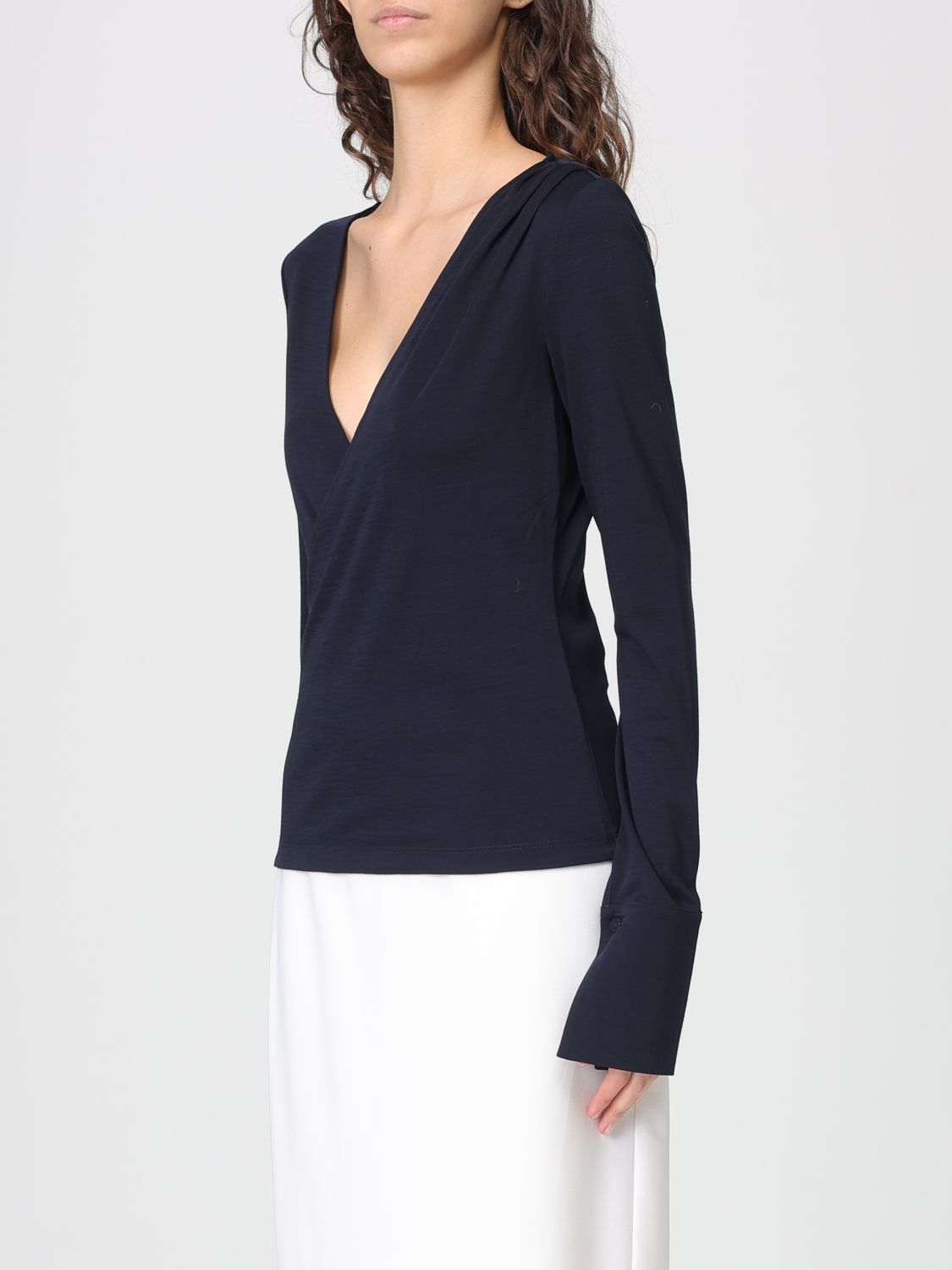 Max Mara Top Woman Blue MAX MARA