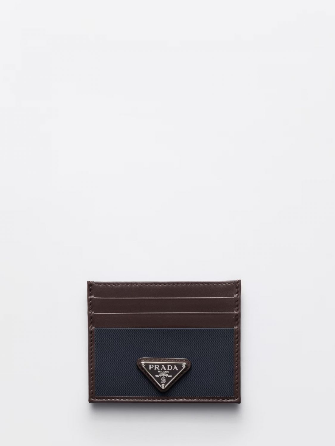 Prada Wallet Men Blue PRADA
