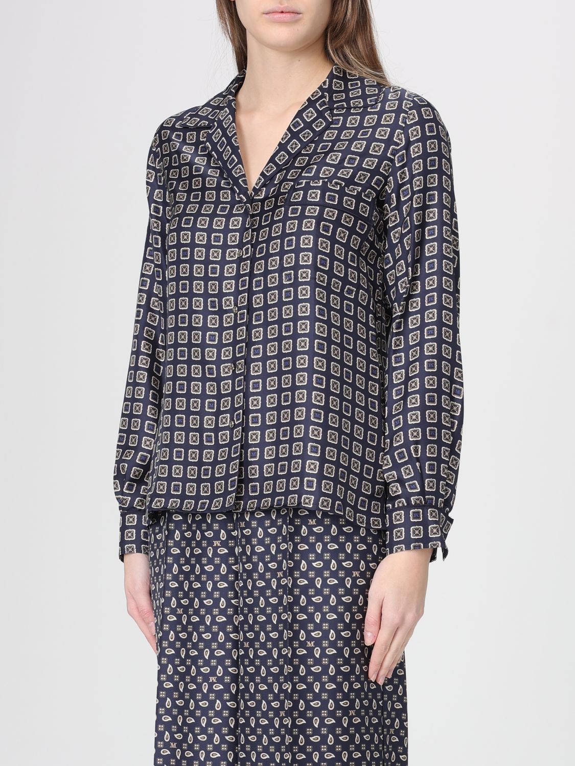 Max Mara Shirt Woman Blue MAX MARA