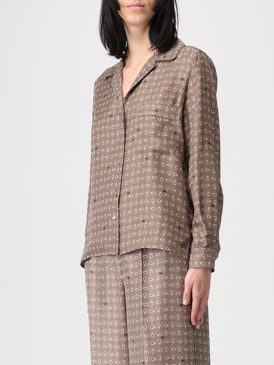 Max Mara Shirt Woman Brown MAX MARA