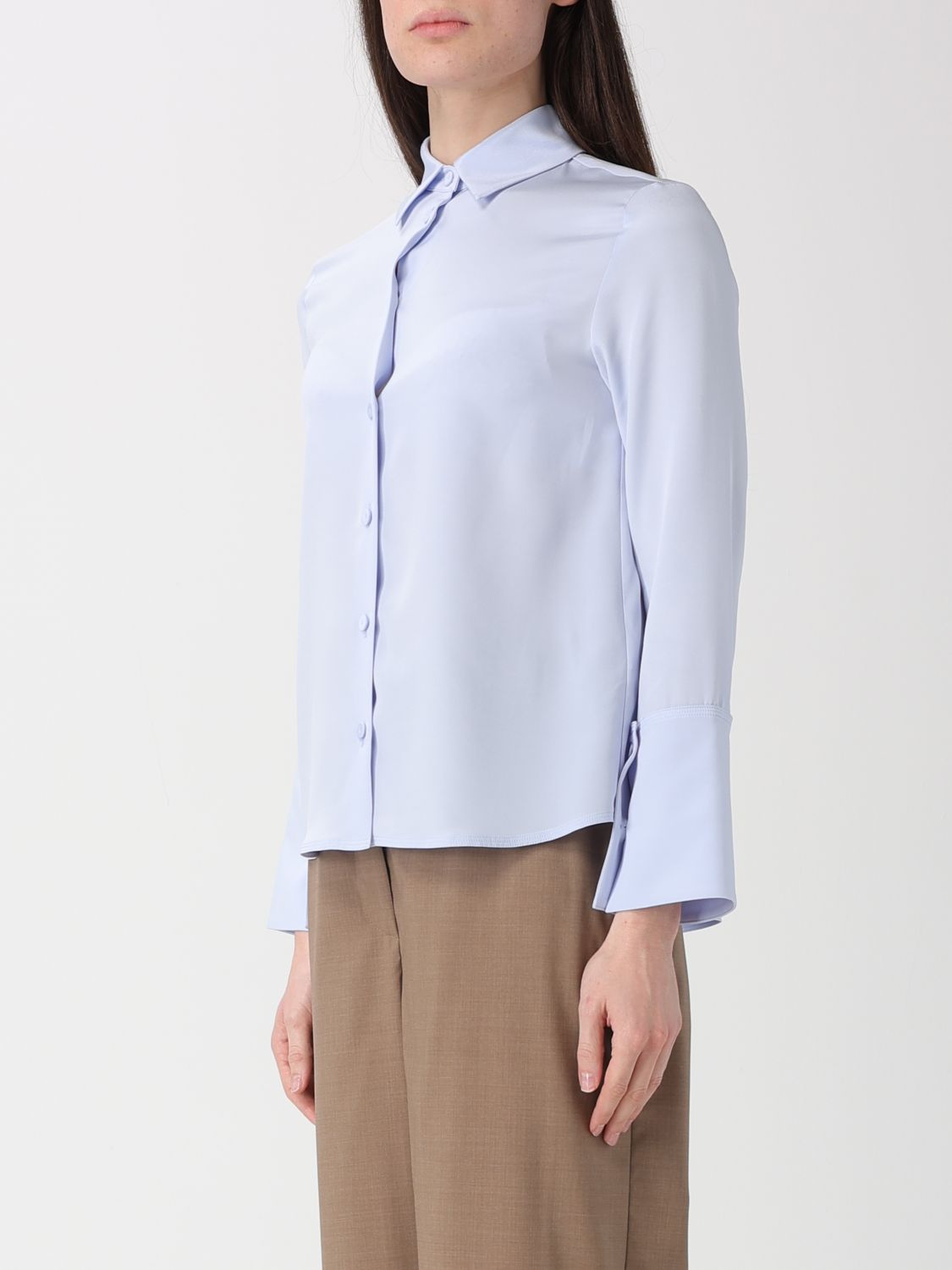 Max Mara Shirt Woman Blue 1 MAX MARA