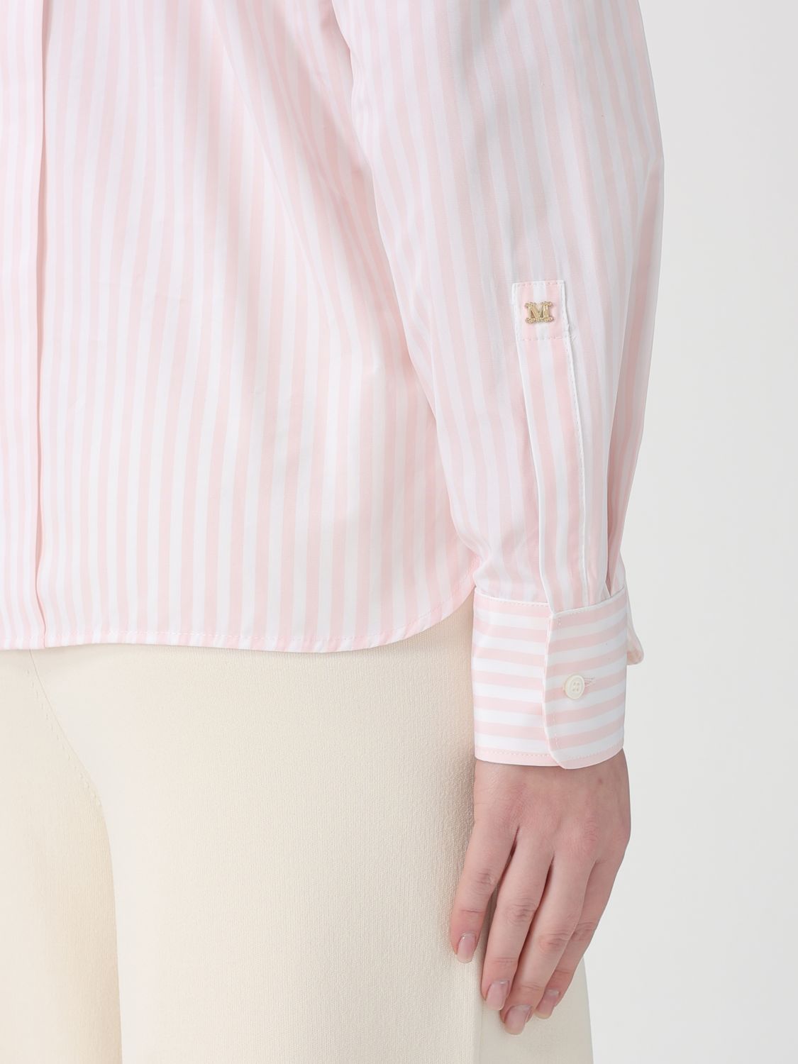 Max Mara Shirt Woman White 1 MAX MARA