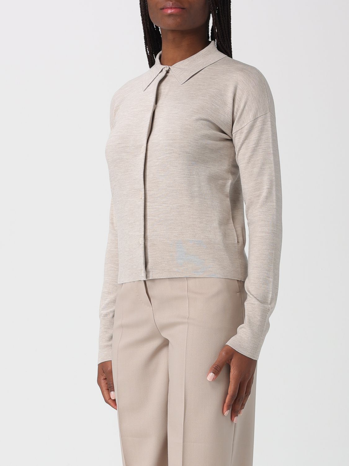 Max Mara Sweater Woman Beige MAX MARA
