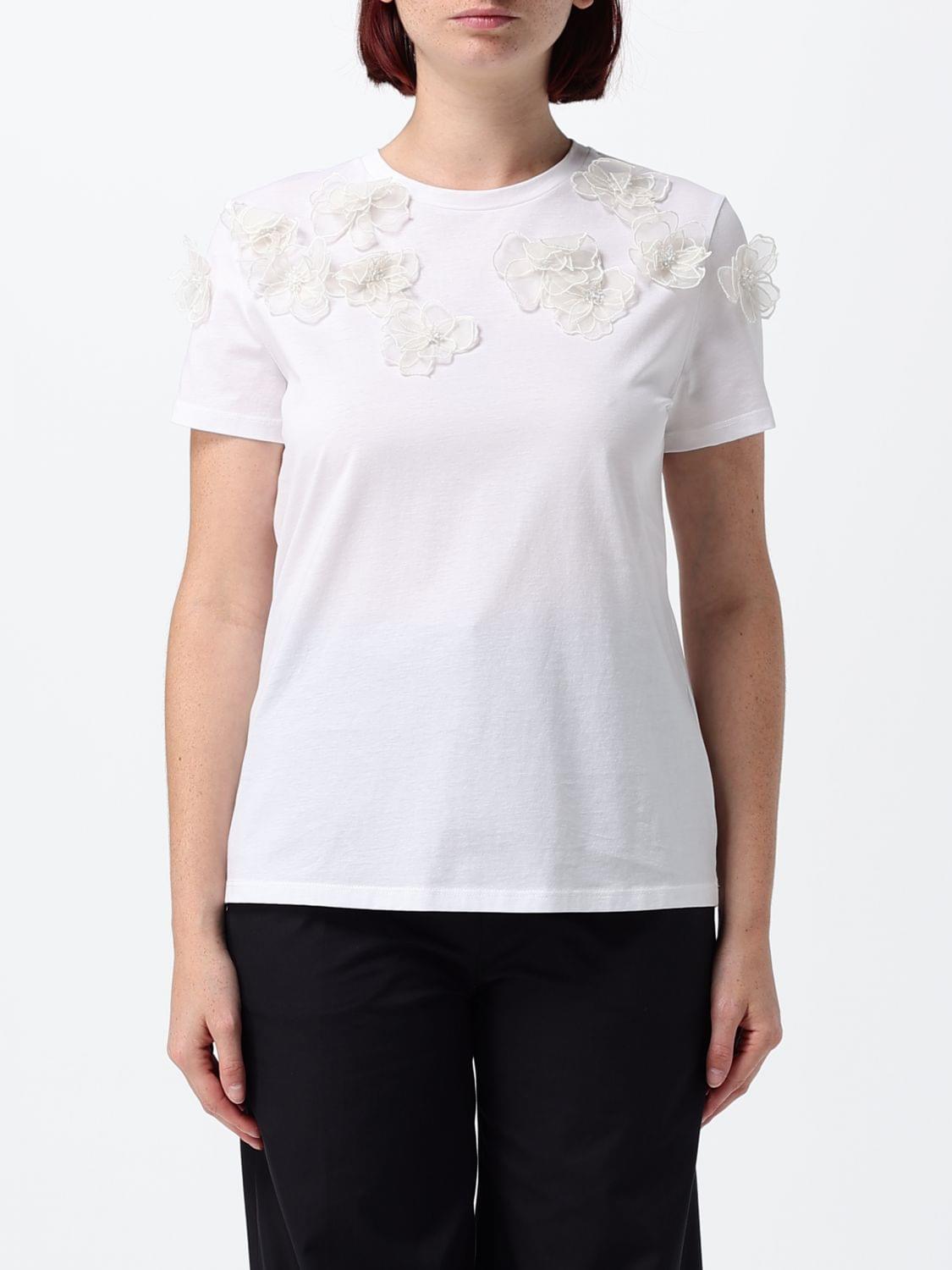 Max Mara Studio T-Shirt Woman White MAX MARA STUDIO