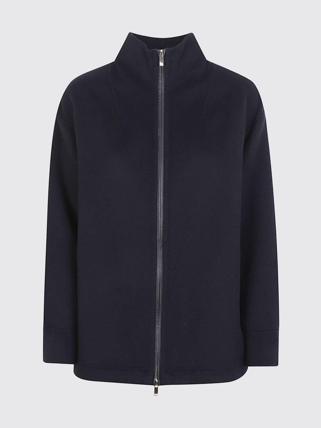 Max Mara Studio Jacket Woman Blue MAX MARA STUDIO