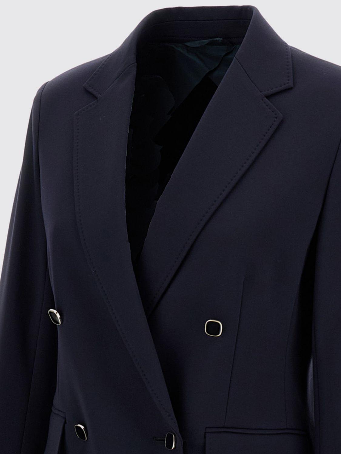 Max Mara Studio Jacket Woman Blue MAX MARA STUDIO