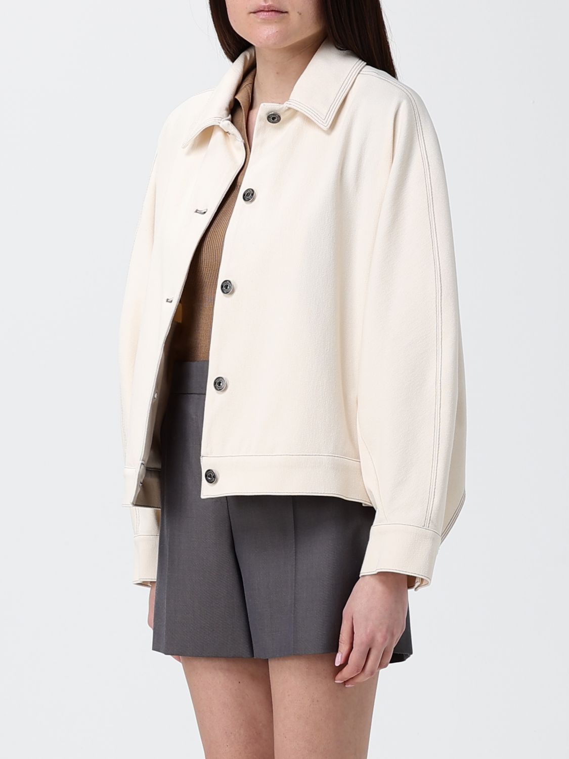 Max Mara Jacket Woman Ivory MAX MARA