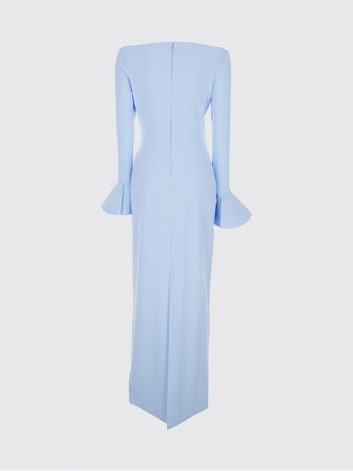 Solace London Women Long Criªpe Dress Solace London SOLACE LONDON