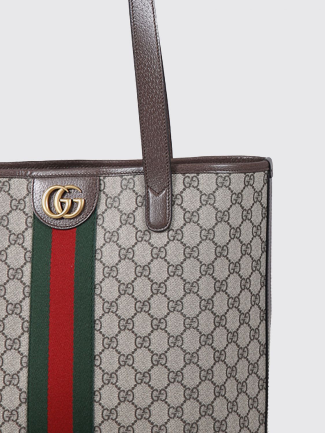 Gucci Shoulder Bag Men Beige GUCCI