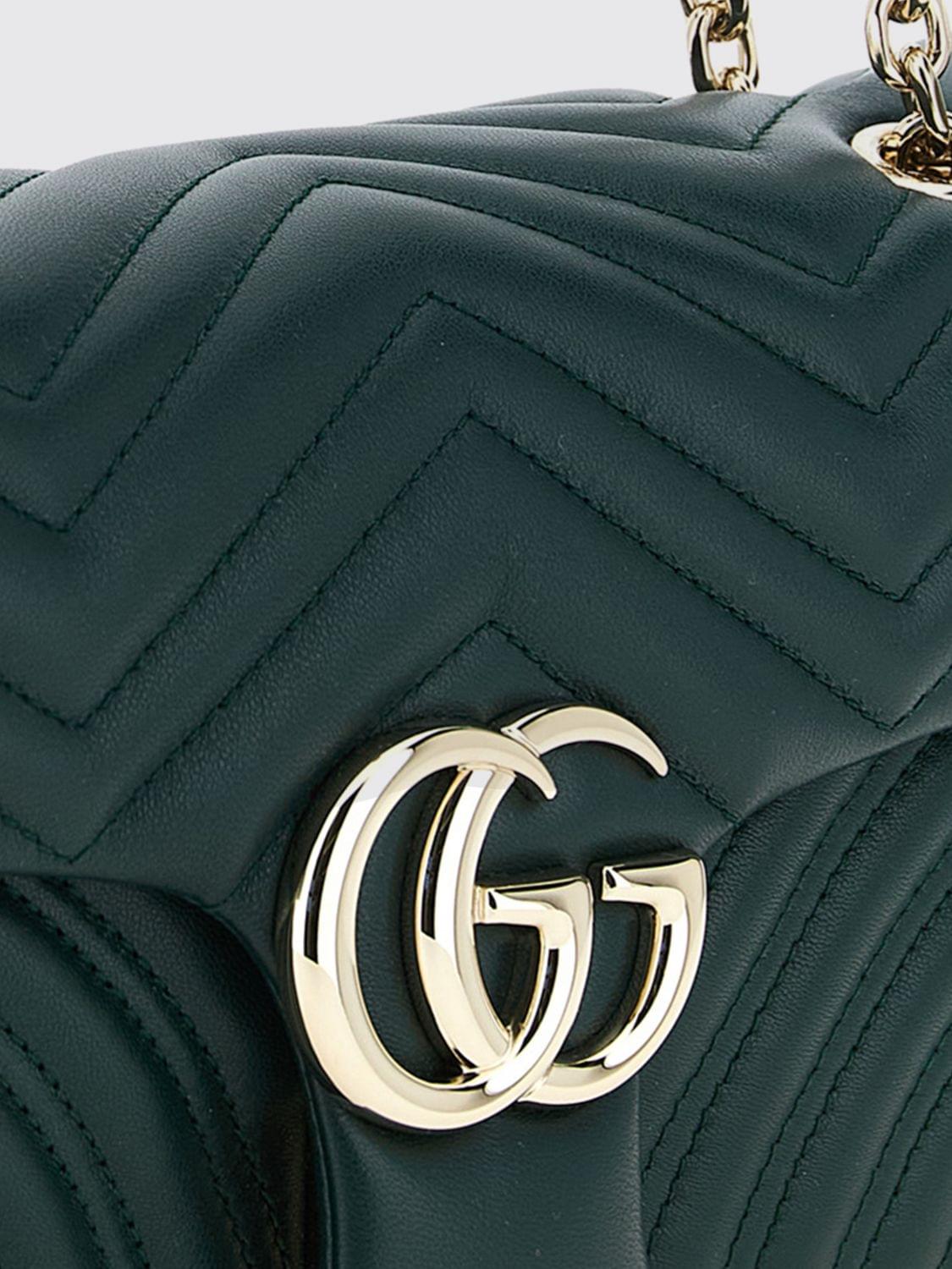 Gucci Shoulder Bag Woman Green GUCCI