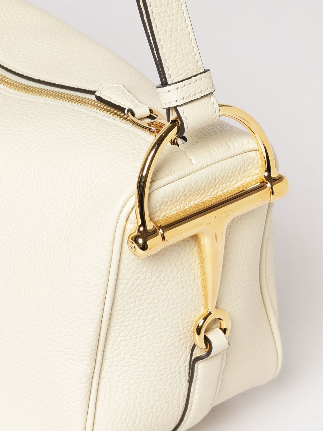 Gucci Women Gucci Half Horsebit Medium Shoulder Bag GUCCI