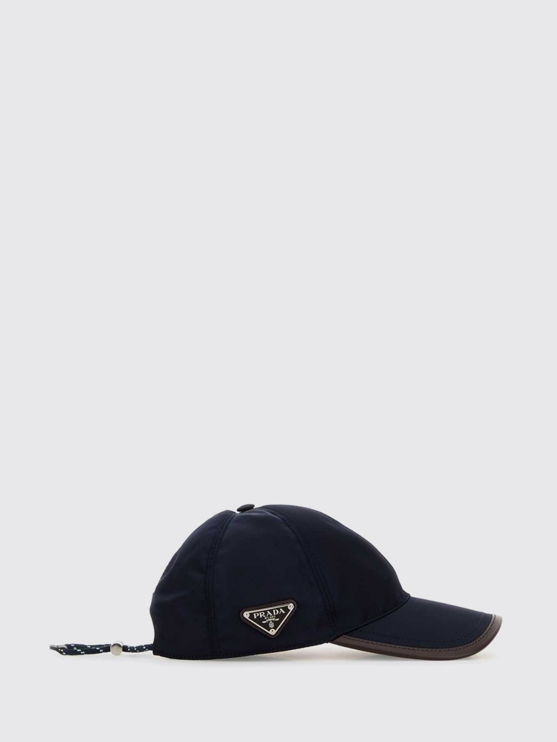 Prada Men Technical Fabric Baseball Cap Prada PRADA
