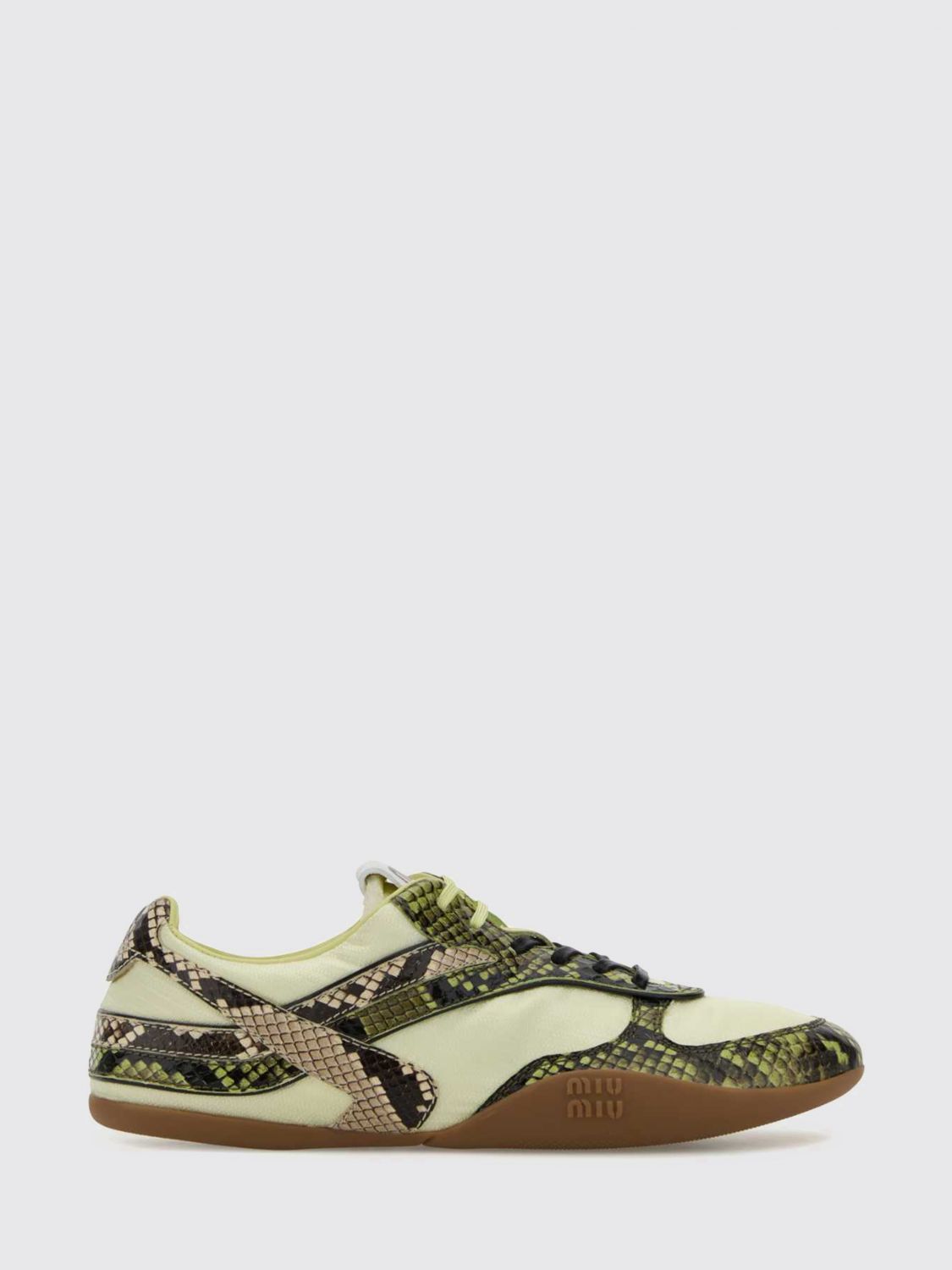 Miu Miu Sneakers Woman Yellow MIU MIU