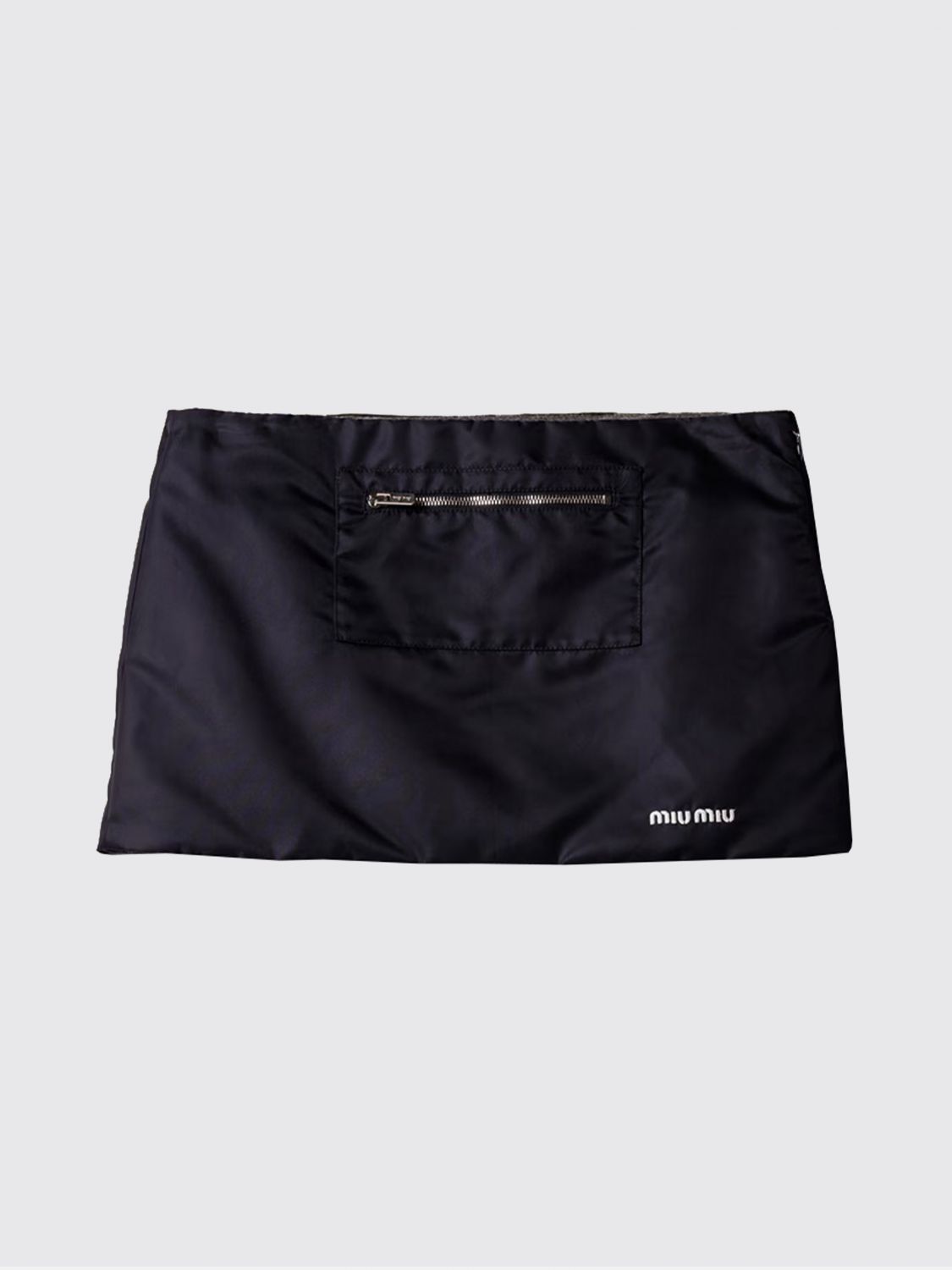 Miu Miu Skirt Woman Blue MIU MIU