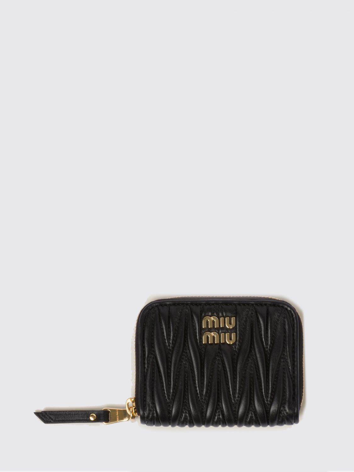 Miu Miu Wallet Woman Black MIU MIU
