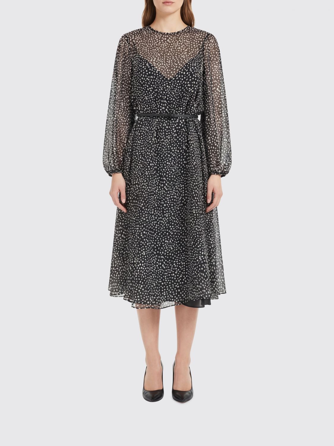 Max Mara Studio Dress Woman Multicolor MAX MARA STUDIO