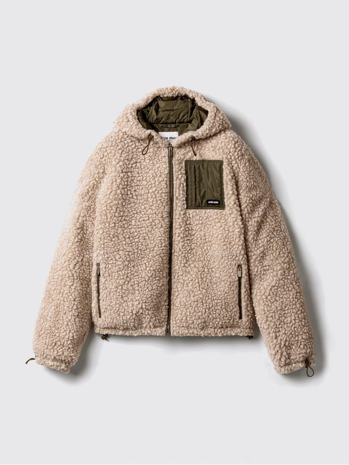 Miu Miu Jacket Woman White MIU MIU