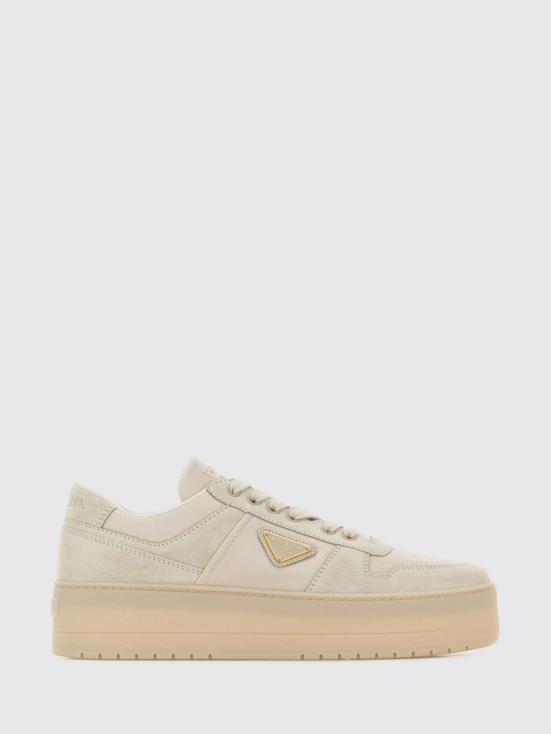Prada Women Downtown Suede Sneakers Prada PRADA